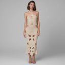 Isla Cut-Out Crochet Dress