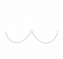 Connected Onyx Body Chain and Handchain