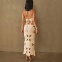 Isla Cut-Out Crochet Dress