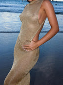 Shimmer Maxi Dress