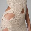 Isla Cut-Out Crochet Dress