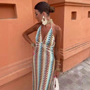 Positano Crochet Maxi
