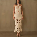 Isla Cut-Out Crochet Dress