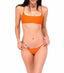 bralette orange sunset adjustable straps